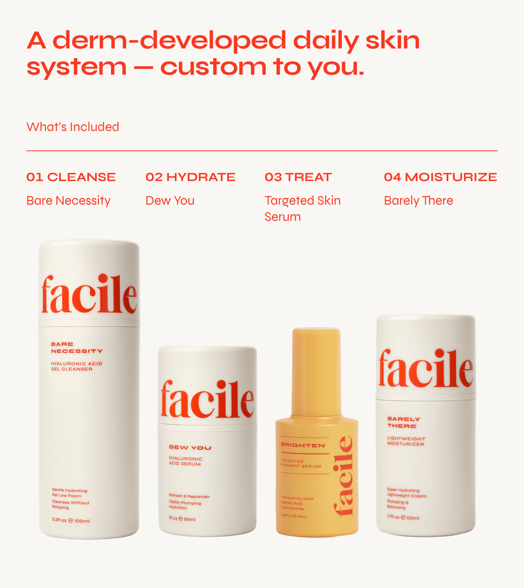 Core Four Skincare System